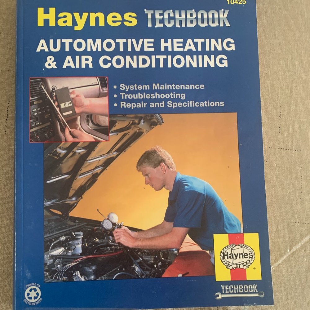Haynes Automotive Heating & Air Conditioning Techbook Repair Manual 10425